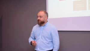 Master class “Customer types in real estate” The main topic of the training was: the path a customer goes through before deciding to buy a real estate. author: “Prospecti” company Guga Kobakhidze